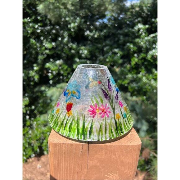 Floral Yankee Candle Topper - Picture 1 of 8